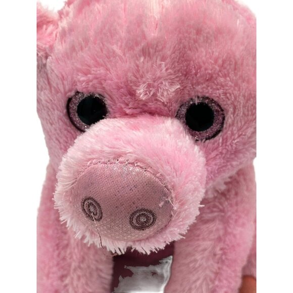 Pink Pig Plush Stuffed Animal Toy 6.5" Sitting Piglet MVP Group International - Picture 2 of 7